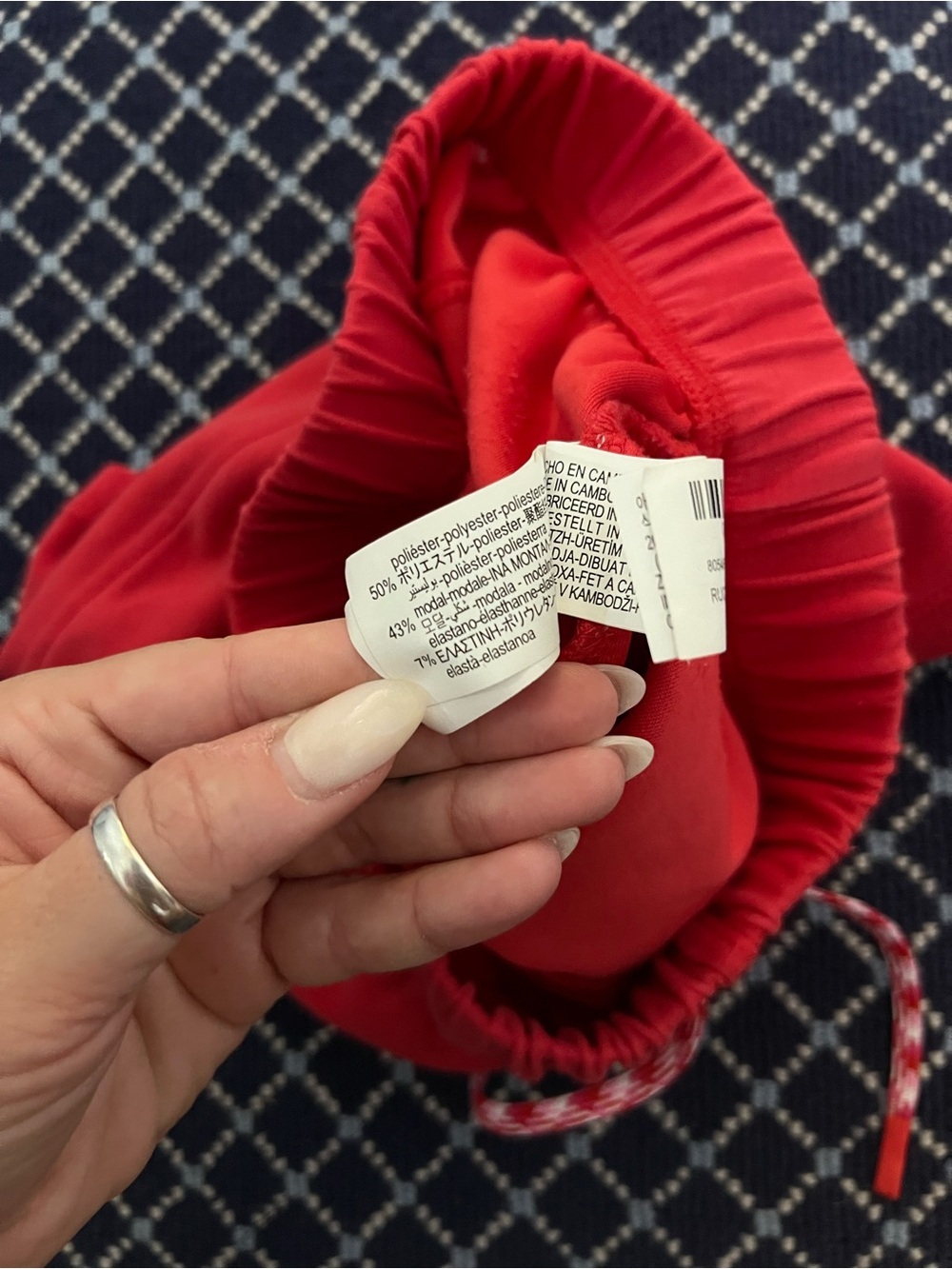 Zara Red Plush Shorts 11/12 - Picture 3 of 3